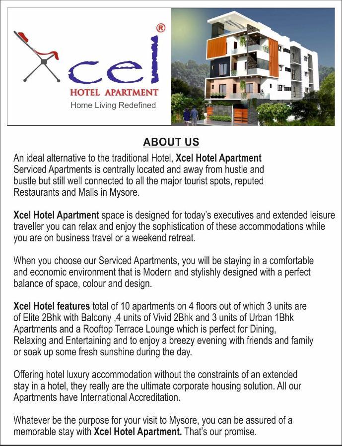Xcel Luxury Hotel Apartments-Home Living Redefined 마이소르 외부 사진
